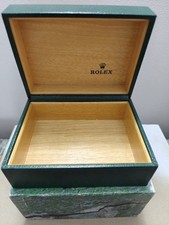 GENUINE ROLEX WATCH BOX VINTAGE GREEN 64.00.01 SUBMARINER 16613 16610 2000-2005