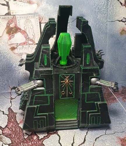 Necron monolith oop built - necron,