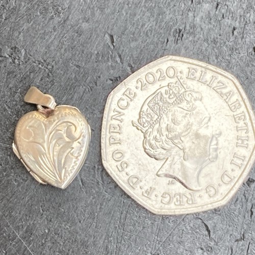 Vintage silver heart - ,