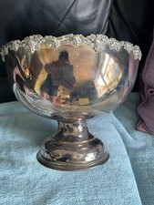 Silver Plate Vintage Punch