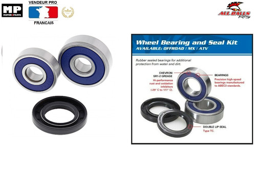 Rear wheel bearing kit 1191 - bearing,