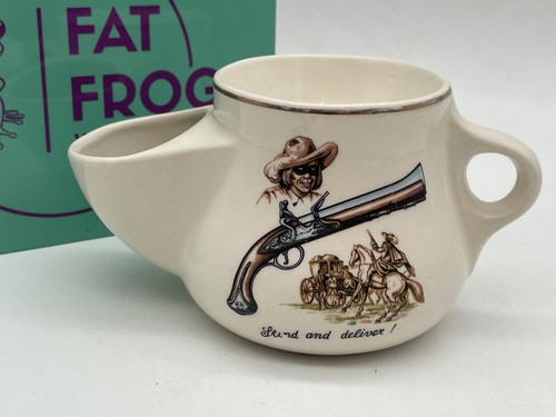 Vintage ceramic shaving mug