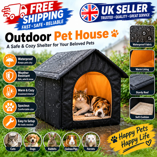 Outdoor cat shelter waterproof - outdoor,