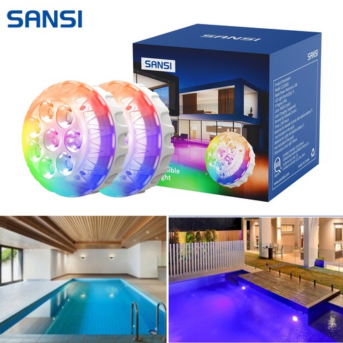 2pcs sansi rgb underwater - 2pcs,