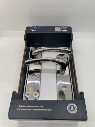 Wickes oslo polished chrome - polished,