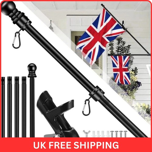 Flagpole wall bracket base - bracket,