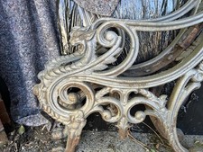 ANTIQUE PAIR of CAST IRON