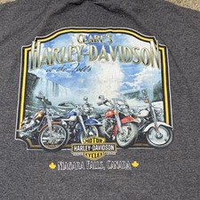 Harley Davidson Mens XL Gray