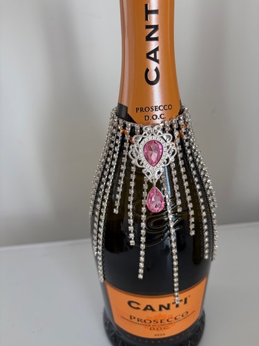 Bling bottle decoration - bling,