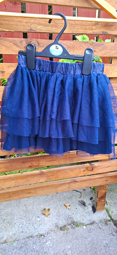 Girls navy layered - h&m,