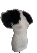 JASPER CONRAN BLACK MARIBOU