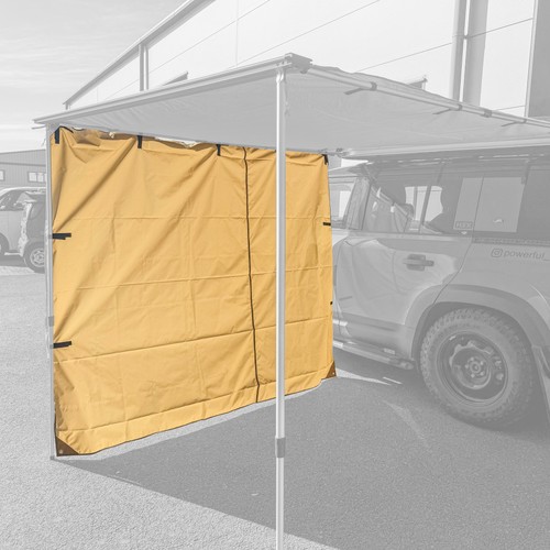 Awning side wall add - -on, for