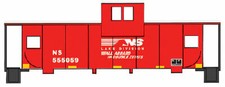 Walthers Trainline 931-1527 Wide Vision Caboose Norfolk Southern