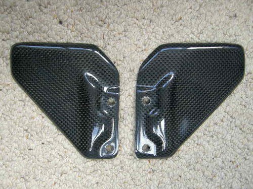 Carbon fibre heel - fibre, plates