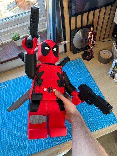 Huge printed lego inspired - printed,