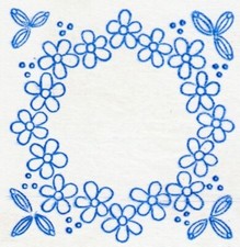 Vintage Embroidery Transfer