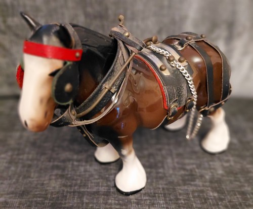 Vintage shire horse figurine - vintage,