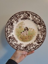 Spode Woodland - 27cm Dinner Plate - English Springer Spaniel - New & Unused
