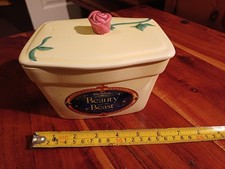 Beauty & The Beast- Special Edition Clover Butter Dish - Walt Disney Collectable