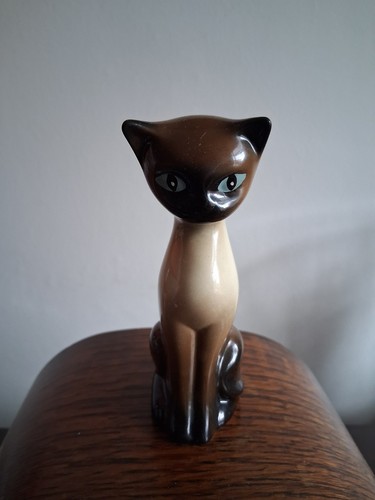 Small siamese cat ornament - small,