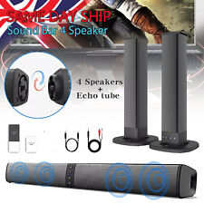 Bluetooth Home TV SoundBar Detachable Speaker System Wireless Subwoofer Surround