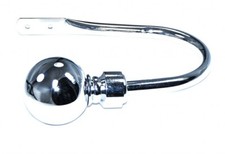 Large Polished Chrome Metal