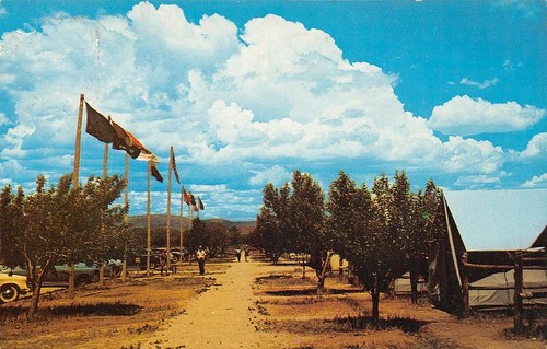 Tent city philmont scout - tent,