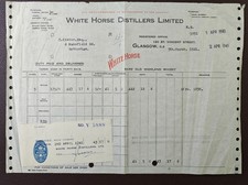 1941 White Horse Distillers
