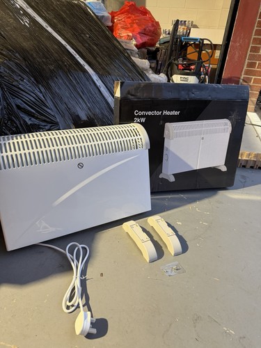 2kw white electric convector - white,