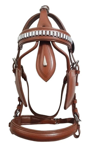 Leather driving harness - harness, bridle