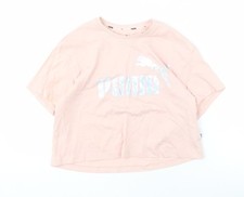 Puma Girls Pink T-Shirt 11-12