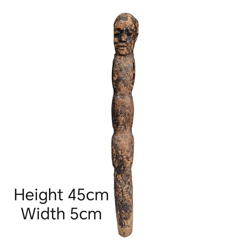 African ritual hand carved - hand,