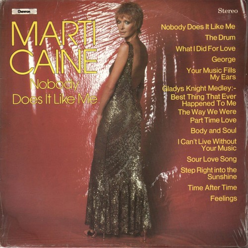 Marti caine nobody does it - -,