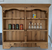 Vintage antique pine shelving