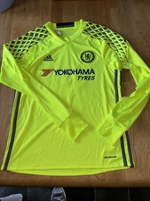 Chelsea Goal Keeper Top Printer Courtois 13 Age 11-12 Years Kids