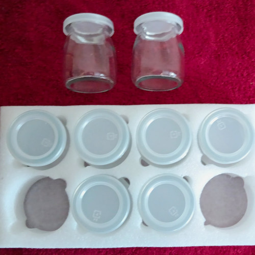 Topmart clear glass yogurt - vt,