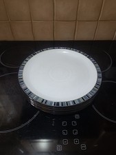 Denby Jet Stripes Dinner Plate
