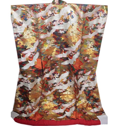 Luxury silk uchikake wedding - silk,