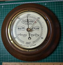 Short & Mason Vintage Barometer. Inrestied And Working