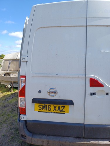 Rear left door movano - rear,