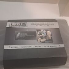 Car Back Seat Organizer - Seat Hanging Foldable Tray, Universal Size, PU Leather