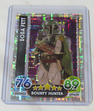 Star Wars Topps Force Attax Rarer Hologram Card Boba Fett Bounty Hunter???