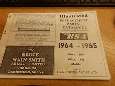 ILLUSTRATED BSA 1964-65 500CC