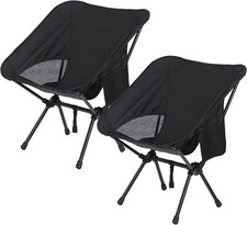 2-Pack Collapsible Camp Chairs