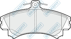 Brakefit brake pads r90 - pads,