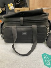 Sony LCS VCD Soft Carry Case For NEX-VG10 with Carry Strap and Rain Cover Black