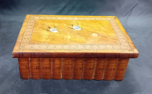 Antique olive wood sorrento - olive,