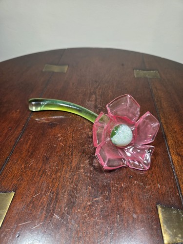 Contemporary pink art glass - contemporary,