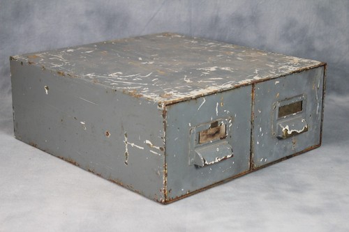Vintage industrial bank - industrial, of