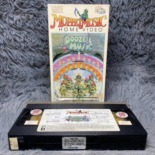 Doozer music vhs - vhs, 1984
